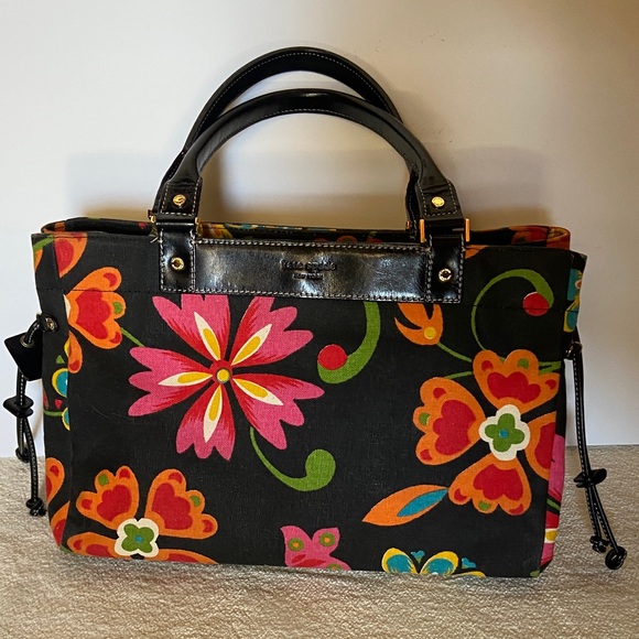 kate spade Handbags - Kate Spade Floral Canvas Tote, Great Vintage Condition